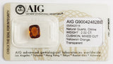 Citrine 2.02ct AIG Certified