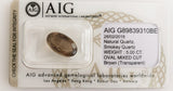 Smokey Quartz 5.00ct AIG Certified