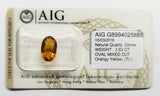 Citrine 2.63ct AIG Certified