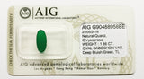 Chrysoprase 1.86ct AIG Certified