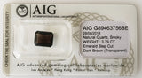 Smokey Quartz 3.79ct AIG Certified