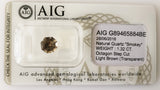 Smokey Quartz 1.32ct AIG Certified