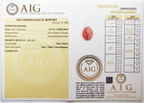 Rhodochrosite 9.05ct AIG Certified