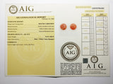 Rhodochrosite 9.24ct AIG Certified