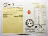 Rhodochrosite 10.91ct AIG Certified