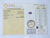 Amethyst 2.94ct AIG Certified