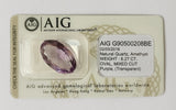 Amethyst 8.27ct AIG Certified