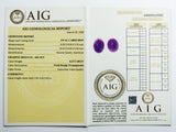 Amethyst 6.22ct AIG Certified