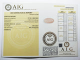 Rose Quartz 6.25ct AIG Certified