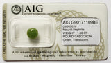 Nephrite 1.88ct AIG Certified