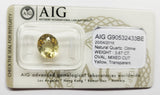 Citrine 3.67ct AIG Certified