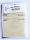 Citrine 3.99ct AIG Certified