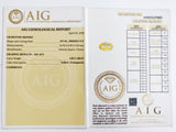 Citrine 3.83ct AIG Certified