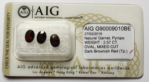 Pyrope 2.57ct AIG Certified