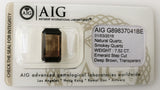 Smokey Quartz 7.52ct AIG Certified