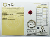 Ruby 9.57ct AIG Certified