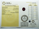 Ruby 12.06ct AIG Certified