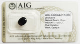 Onyx 1.55ct AIG Certified