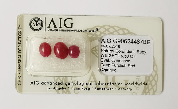 Ruby 4.48ct AIG Certified