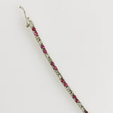 2.15ct Ruby and Diamond Bracelet