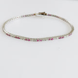 2.15ct Ruby and Diamond Bracelet